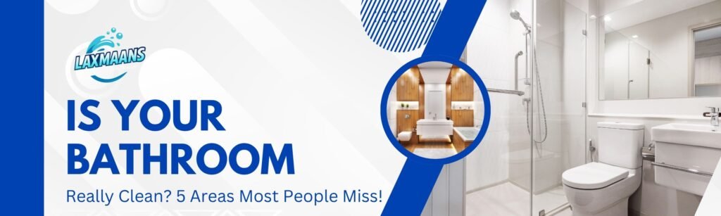Bathroom cleaning tips Hidden dirty bathroom spots How to clean bathroom properly Bathroom hygiene hacks Laxmaans Dishwash and Slab Gel Deep clean bathroom checklist Mold and bacteria in bathroom